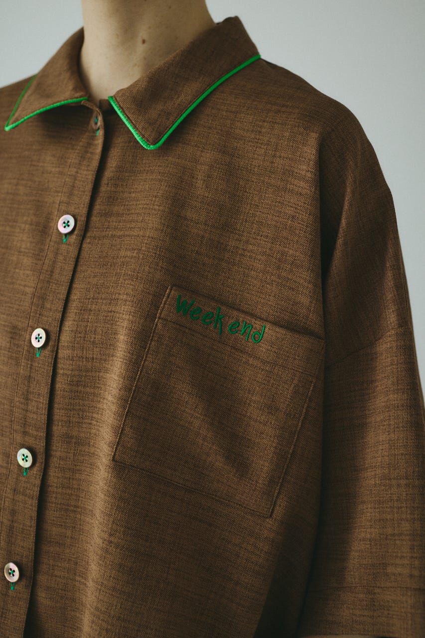 HeRIN.CYE「Week end shirt」|シャツ・ブラウス|