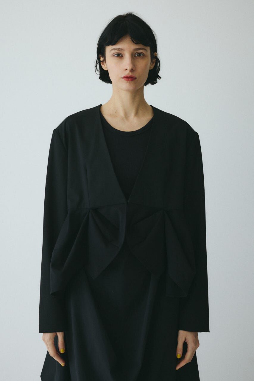 HeRIN.CYE「CLO Peplum hem jacket」|その他|BLK