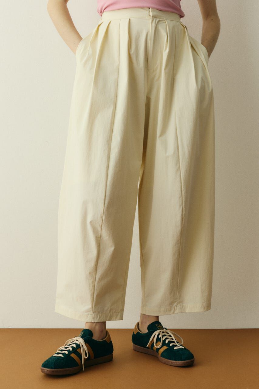 HeRIN.CYE「Many tuck cocoon pants」|その他|O/WHT1