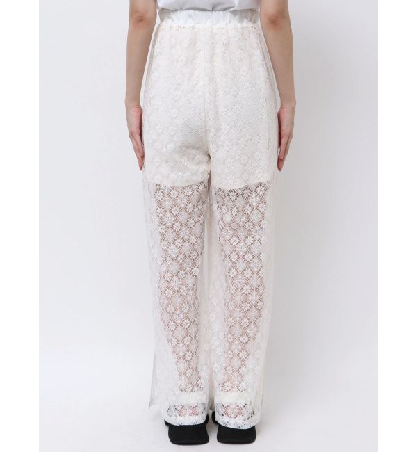 CALNAMUR「LACE LAYERED SKPT/レースレイヤードスカートパンツ」|その他|