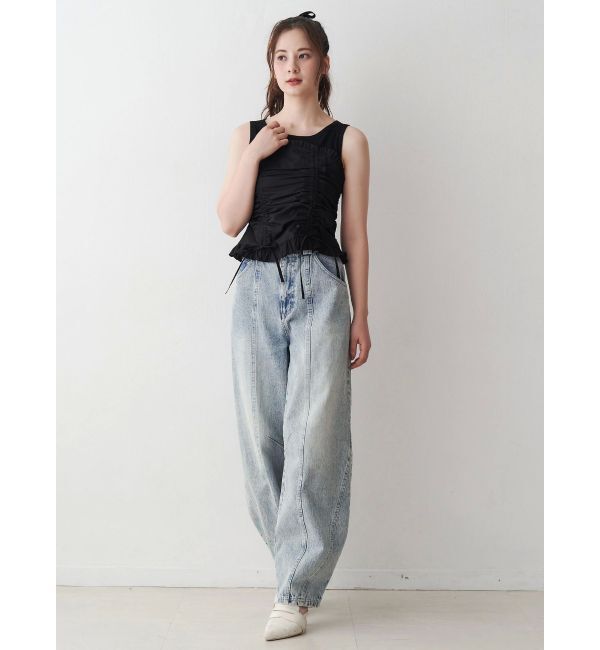 CALNAMUR「フェイクレイヤードビスチェ」|Tシャツ・カットソー|