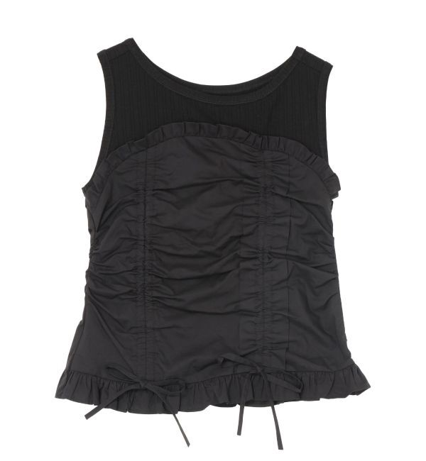 CALNAMUR「フェイクレイヤードビスチェ」|Tシャツ・カットソー|