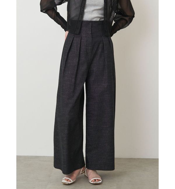 ELENDEEK「HIGHT WAIST WIDE PT」|その他|