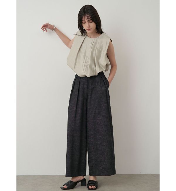 ELENDEEK「HIGHT WAIST WIDE PT」|その他|