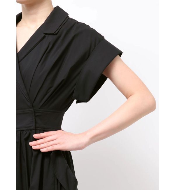 ELENDEEK「W COLLAR SHIRT OP」|ワンピース|