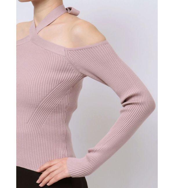 RESEXXY「ホルターネックニットトップス」|ニット・セーター|