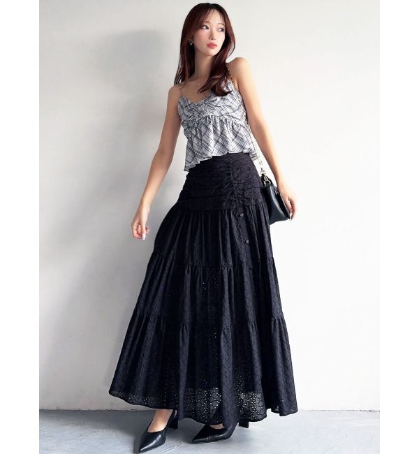 RESEXXY「リボンペプラムキャミ 【セットアップ着用可能】」|シャツ・ブラウス|