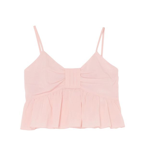 RESEXXY「リボンペプラムキャミ 【セットアップ着用可能】」|シャツ・ブラウス|