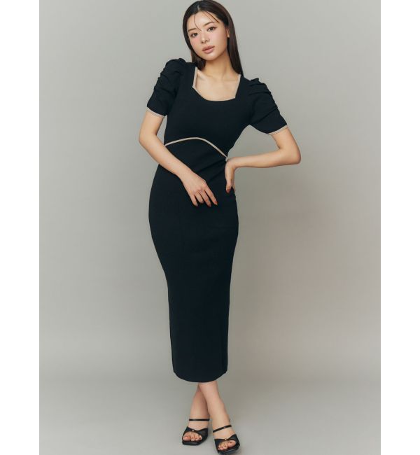 RESEXXY「バイカラータイトワンピース」|ワンピース|