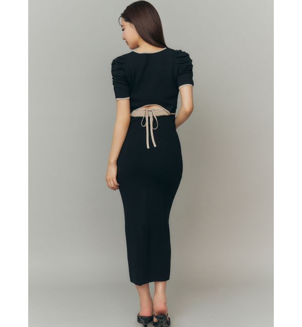 RESEXXY「バイカラータイトワンピース」|ワンピース|