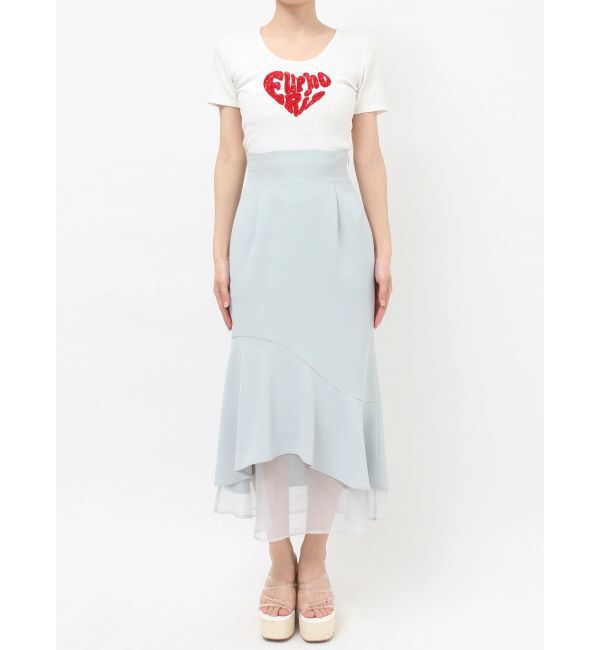 RESEXXY「【WEB限定】シアードッキングマーメイドスカート」|スカート|