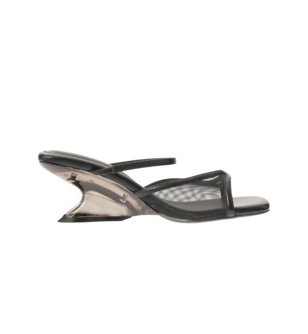 RESEXXY「ゴールドポイントメッシュサンダル」|サンダル|