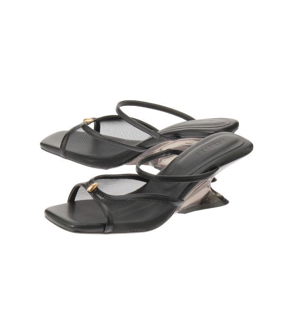 RESEXXY「ゴールドポイントメッシュサンダル」|サンダル|