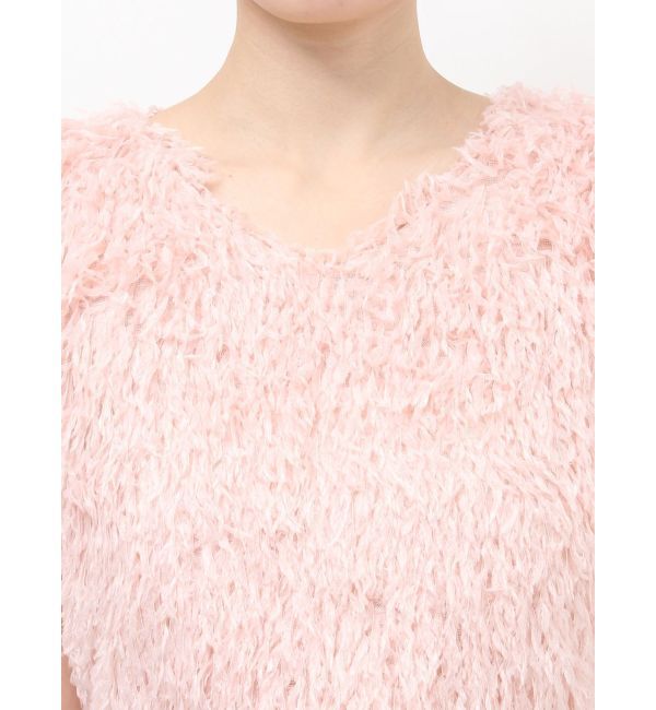 RESEXXY「フェザーライクカットトップス」|Tシャツ・カットソー|