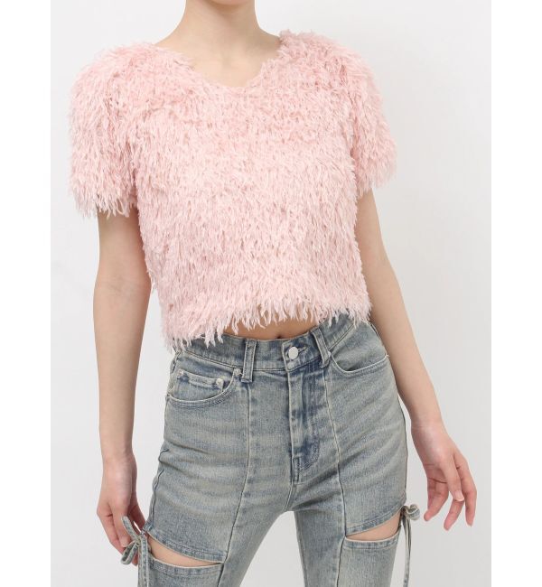 RESEXXY「フェザーライクカットトップス」|Tシャツ・カットソー|