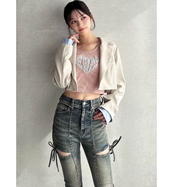 RESEXXY「ルミナスロゴTシャツ」|Tシャツ・カットソー|