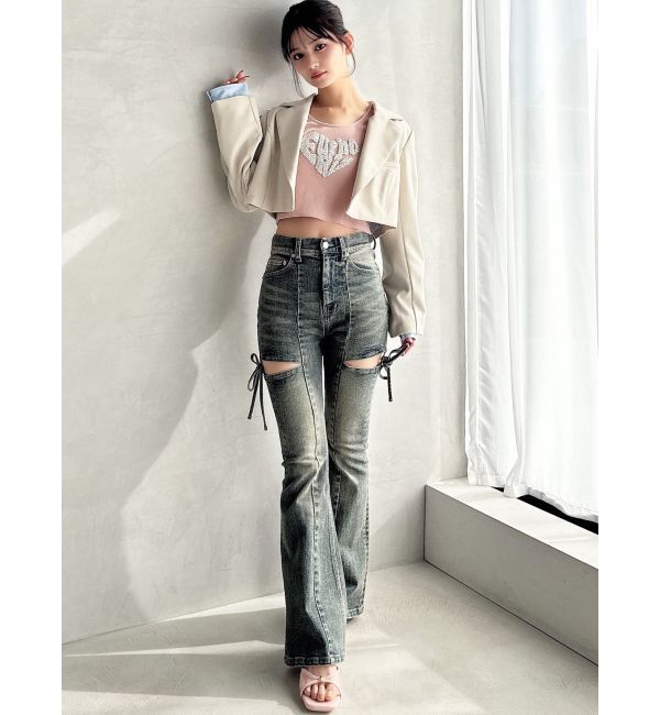 RESEXXY「ルミナスロゴTシャツ」|Tシャツ・カットソー|