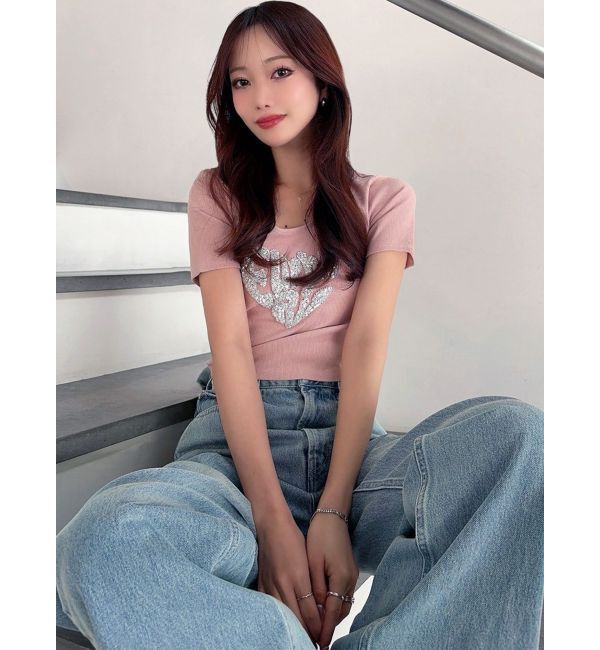 RESEXXY「ルミナスロゴTシャツ」|Tシャツ・カットソー|