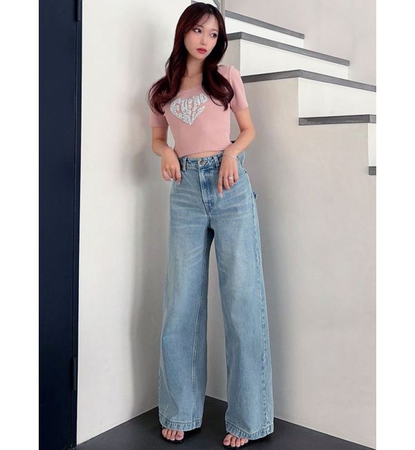 RESEXXY「ルミナスロゴTシャツ」|Tシャツ・カットソー|