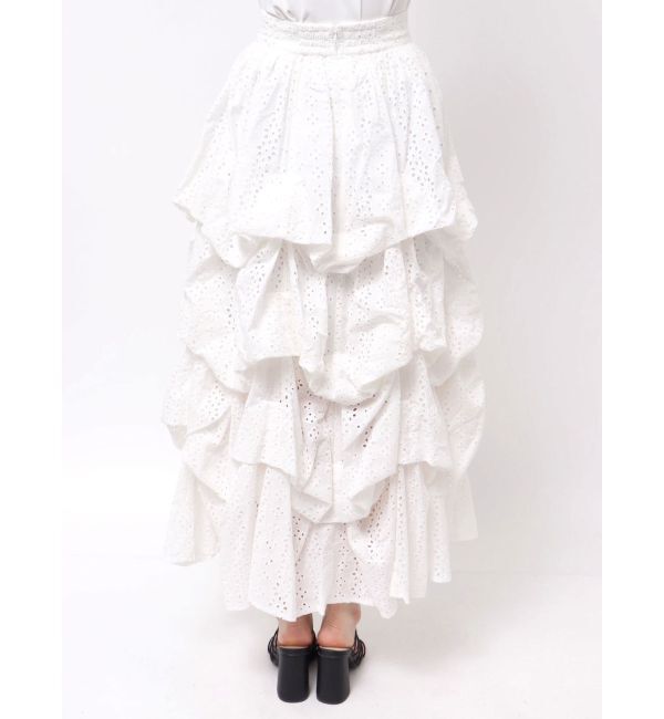 dazzlin「コットンレースバルーンタックスカート」|スカート|