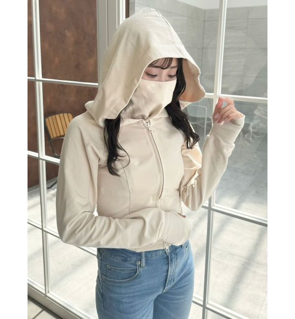 dazzlin「【吉田朱里】UVコンパクトパーカー」|パーカー|