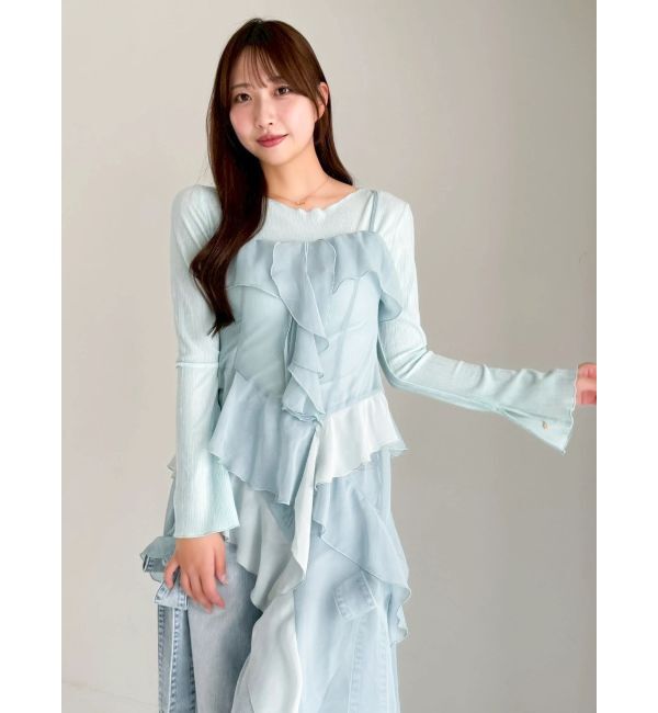 dazzlin「シアーカットソー」|Tシャツ・カットソー|