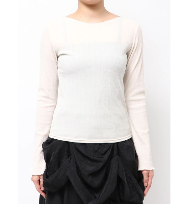 dazzlin「シアーカットソー」|Tシャツ・カットソー|