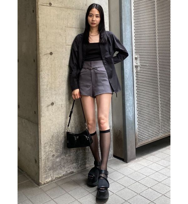 EMODA「サイドオープンシェイプシャツ」|シャツ・ブラウス|