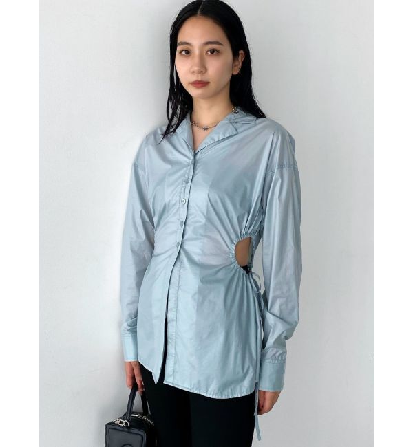 EMODA「サイドオープンシェイプシャツ」|シャツ・ブラウス|