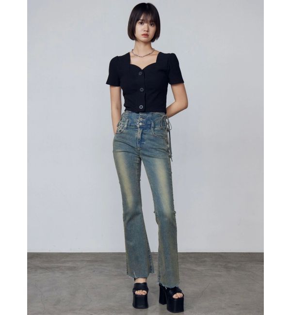 EMODA「クロスバルキーフォームサンダル」|サンダル|