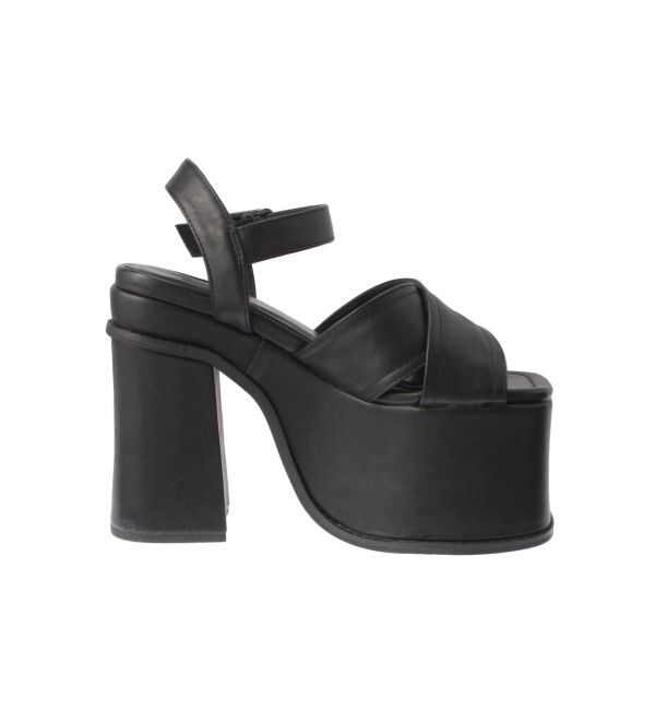 EMODA「クロスバルキーフォームサンダル」|サンダル|