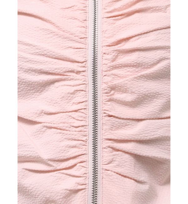 EMODA「ギャザージップシャツトップ」|Tシャツ・カットソー|