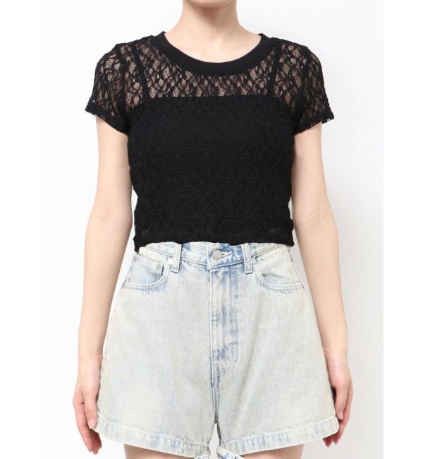EMODA「レース2ピーストップ」|Tシャツ・カットソー|