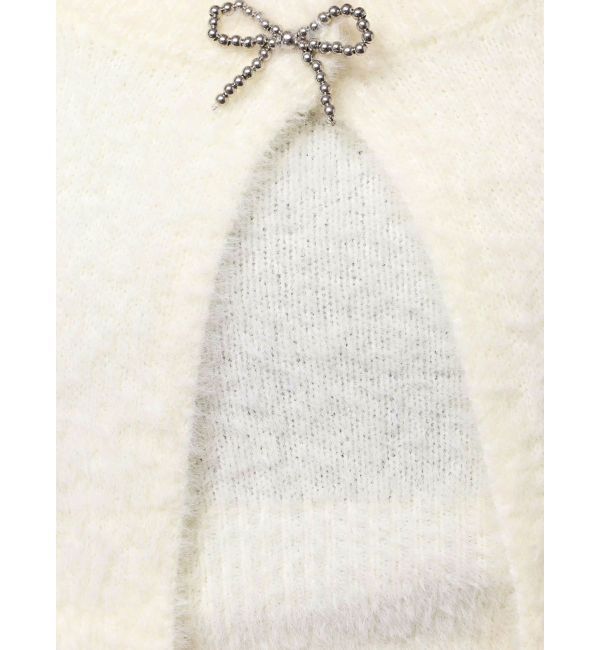 EMODA「リボンチャームシャギーツインニット」|ニット・セーター|