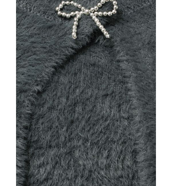 EMODA「リボンチャームシャギーツインニット」|ニット・セーター|