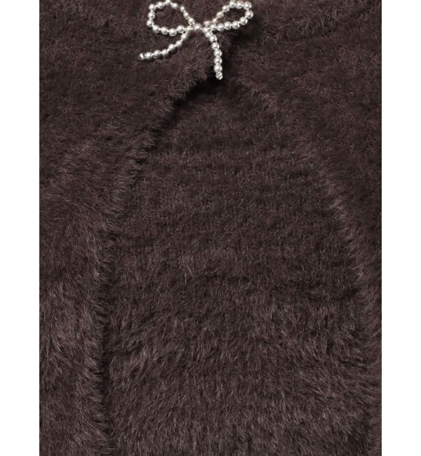 EMODA「リボンチャームシャギーツインニット」|ニット・セーター|