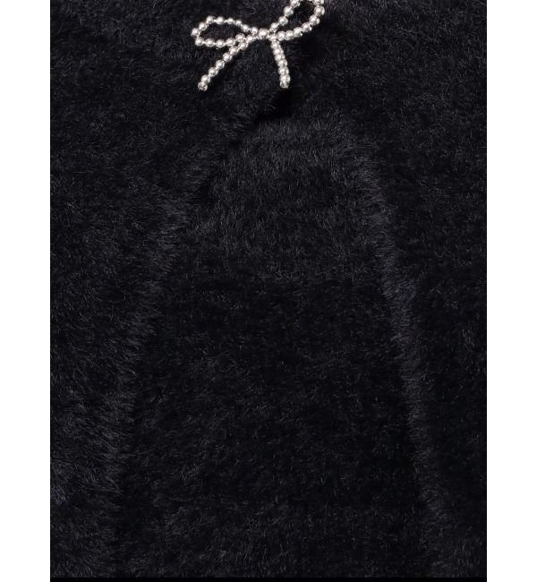 EMODA「リボンチャームシャギーツインニット」|ニット・セーター|