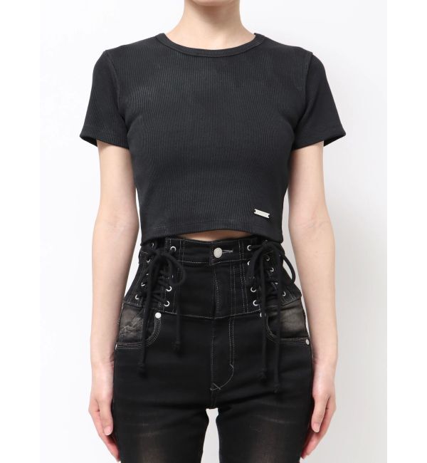 EMODA「スプレープリントコンパクトTシャツ」|Tシャツ・カットソー|