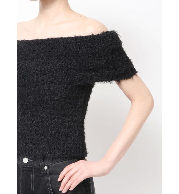 EMODA「カールシャギーパールニットタンクトップ」|ニット・セーター|