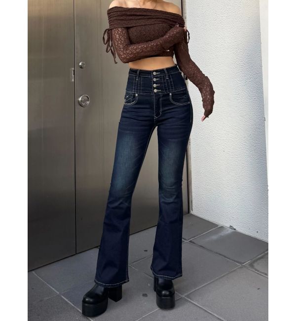 EMODA「レースオフショルダートップ」|Tシャツ・カットソー|