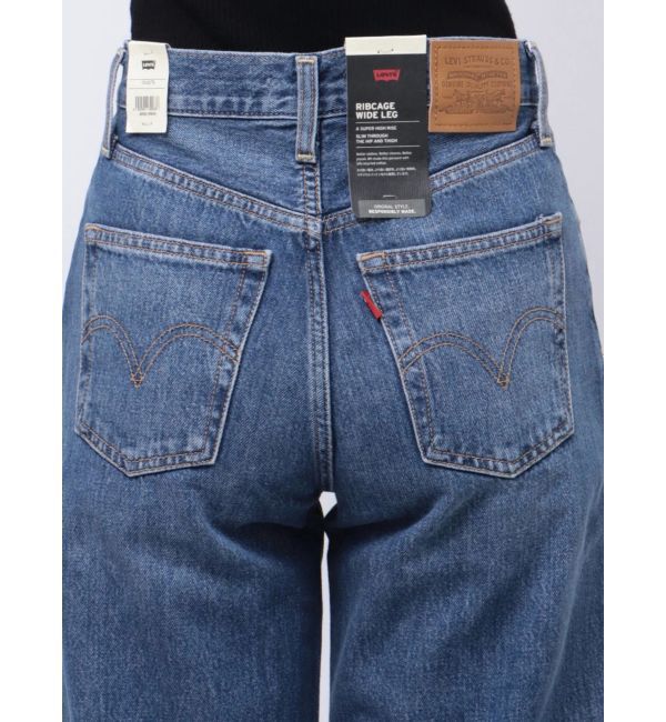 MERCURYDUO「Levis RIBCAGE WIDE LEG」|デニム|