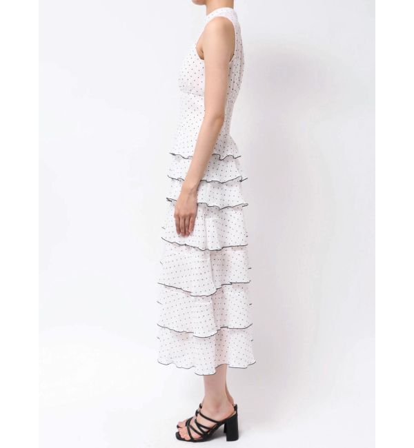 MERCURYDUO「シフォンティアードワンピース」|ワンピース|