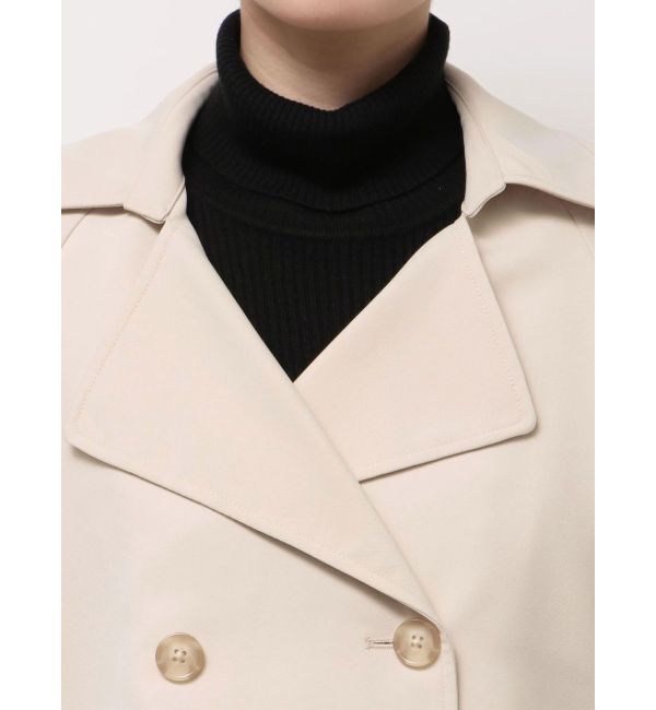 MERCURYDUO「【セットアップ着用可】ショートトレンチコート」|トレンチコート|