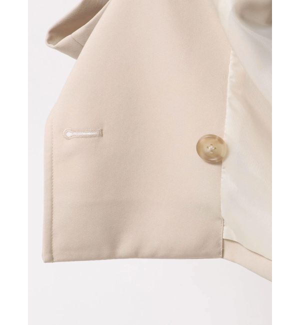 MERCURYDUO「【セットアップ着用可】ショートトレンチコート」|トレンチコート|