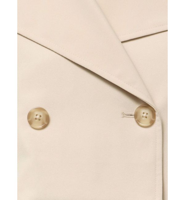 MERCURYDUO「【セットアップ着用可】ショートトレンチコート」|トレンチコート|