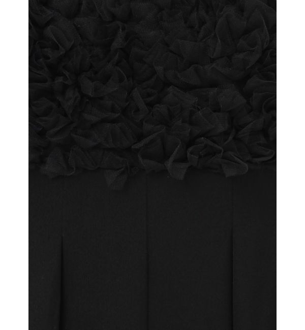 MERCURYDUO「チュールフリルドッキングロンパース」|ドレス|