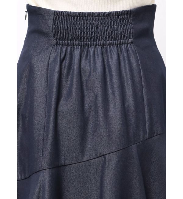 MERCURYDUO「異素材使いティアードスカート」|スカート|