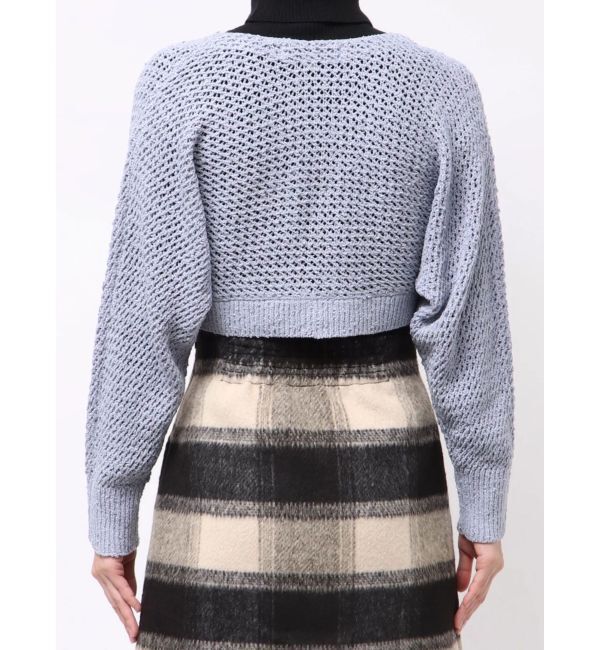 MERCURYDUO「クリアボタン使いボレロ」|カーディガン|