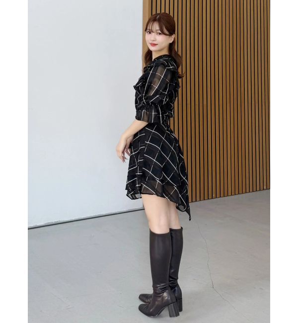 MERCURYDUO「【セットアップ着用可】ラッフルシャツブラウス」|シャツ・ブラウス|