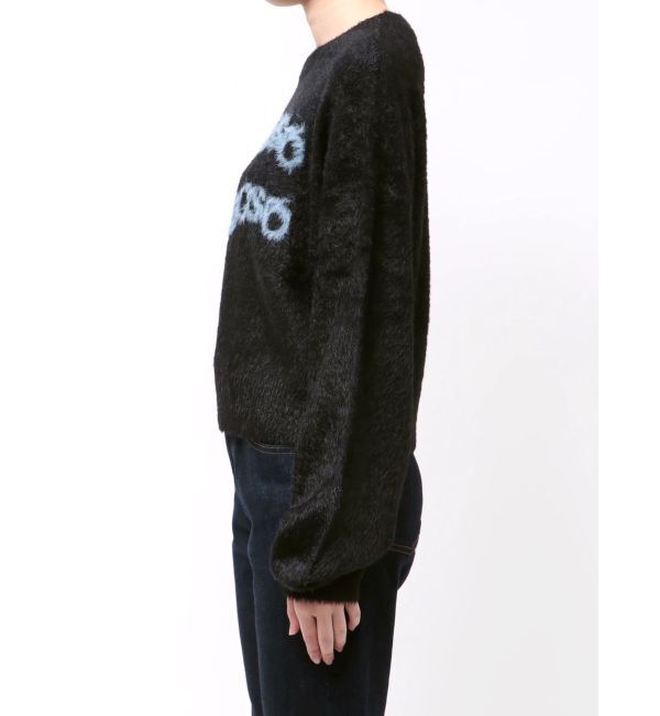 MURUA「ミニシャギーロゴニット」|ニット・セーター|